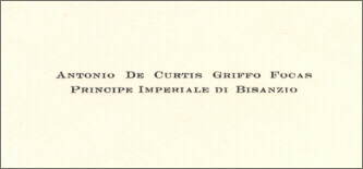 Bigliettino da visita