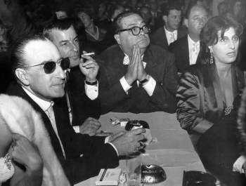 Tot con Aldo Fabrizi e Anna Magnani