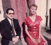 Ennio Flaiano e Sofia Loren
